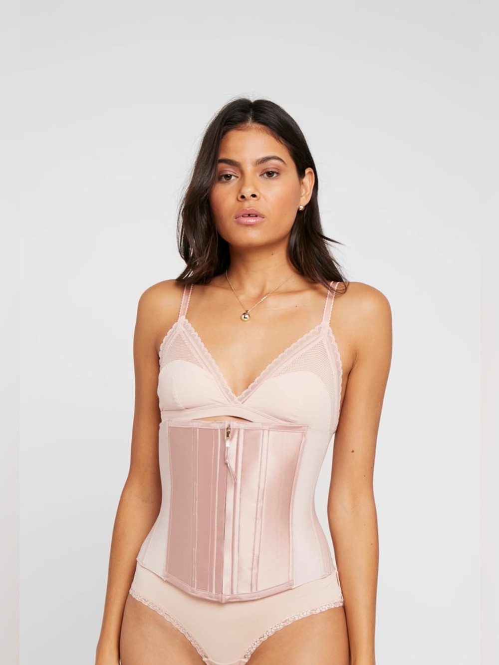SPANX 🌸 Under Sculpture Waist Cincher Corset 🌸 Cameo Blush Pink 🌸 Size XL 🌸 NWT